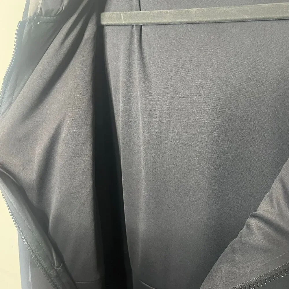 The North Face Gray Black Soft Hooded Jacket Men's Sz XL